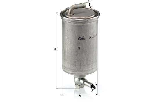 Filtre à carburant WK 853/17 Mann, Image 3