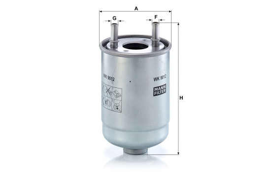 Filtre à carburant WK 9012 x MANN-FILTER, Image 4