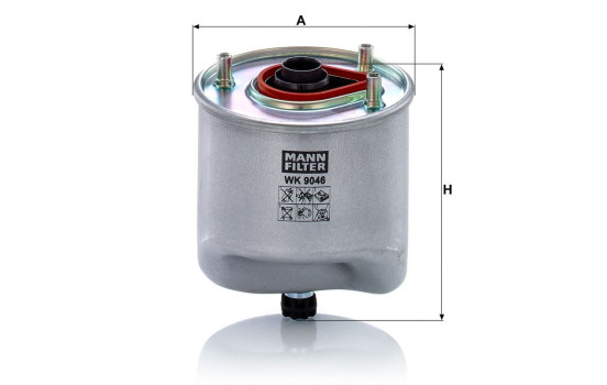 Filtre à carburant WK 9046 Mann, Image 2