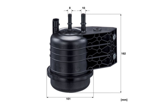 Filtre à carburant WK 9078 MANN-FILTER, Image 2