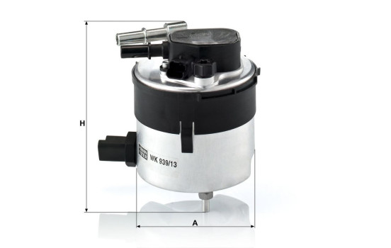 Filtre à carburant WK 939/13 Mann, Image 3