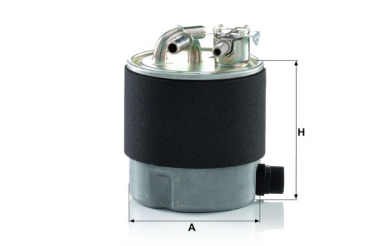 Filtre à carburant WK920/7 Mann, Image 3