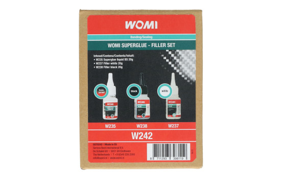 Kit de remplissage de colle super forte Womi en 3 pièces, Image 5