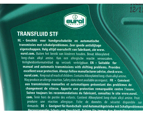 Huile de transmission Eurol Transfluid STF 1L, Image 3
