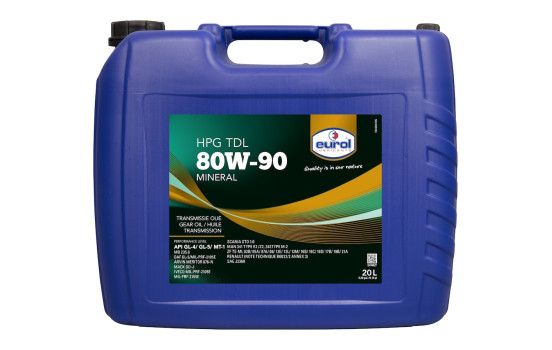 Huile de boîte de vitesses Eurol HPG 80W-90 TDL GL3/4/5