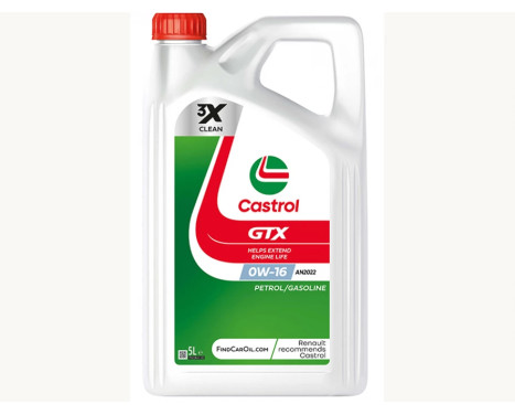 Huile moteur Castrol GTX 0W-16 AN2022 5L