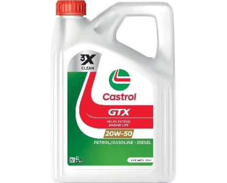 Huile moteur Castrol GTX 20W-50