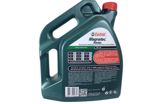 Huile moteur Castrol Magnatec Diesel 5W40 DPF 5L, Image 3