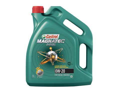 Huile moteur Castrol Magnetec Diesel 0W20 A1 5L, Image 2