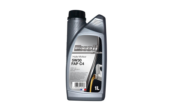 Huile moteur Exoil 5W30 FAP C4 Renault 1L