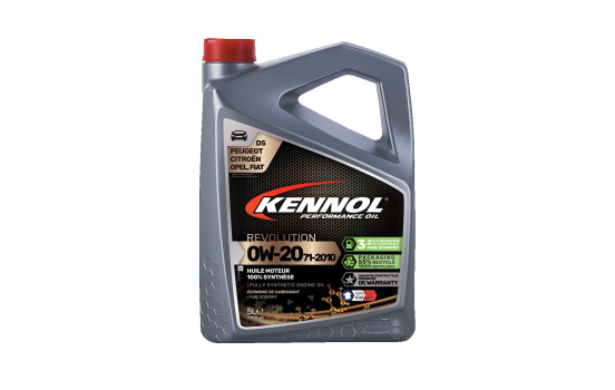 Huile moteur Kennol Revolution 0W20 71-2010 C5 5L