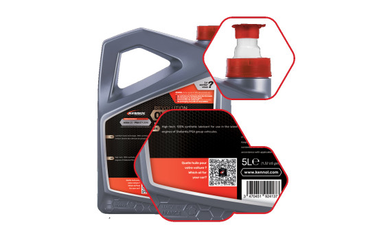 Huile moteur Kennol Revolution 0W20 71-2010 C5 5L, Image 3