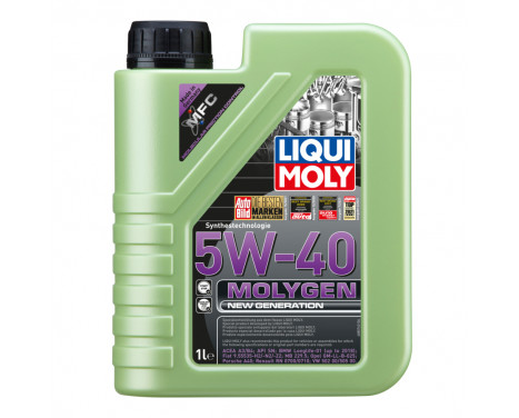 Huile moteur Liqui Moly Molygen Nouvelle Génération 5W40 A3/B4 1L