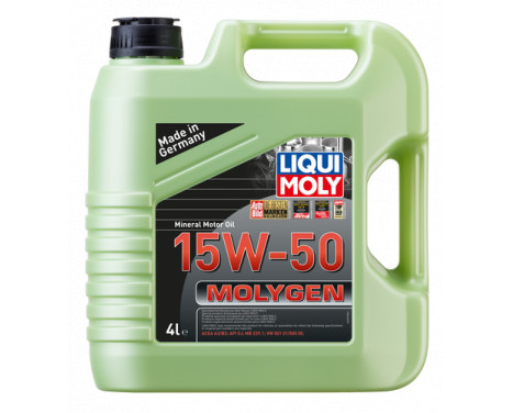 Huile moteur Liqui Moly Molygen Sae 15W50 A3/B3 4L