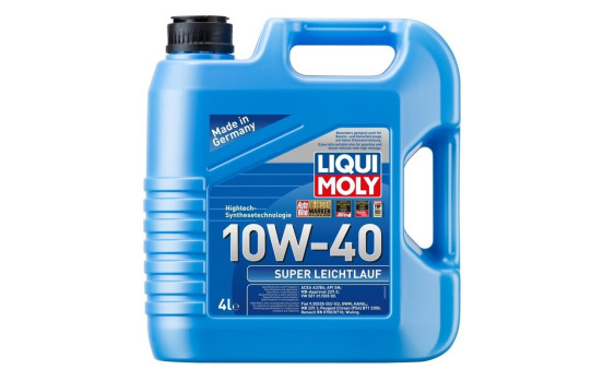 Huile moteur Liqui Moly Super Leichtlauf 10W40 A3/B4 4L, Image 2