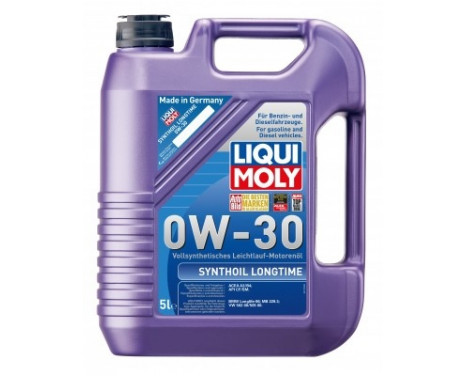 Huile moteur Liqui Moly Synthoil Longtime 0W30 A3/B4 5L