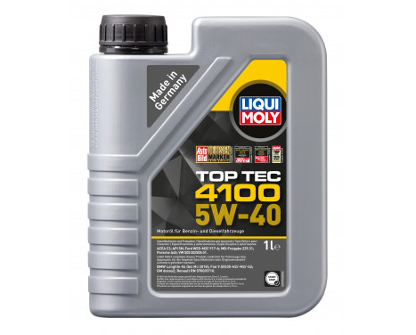 Huile moteur Liqui Moly Top Tec 4100 5W40 C3 1L