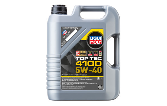 Huile moteur Liqui Moly Top Tec 4100 5W40 C3 5L