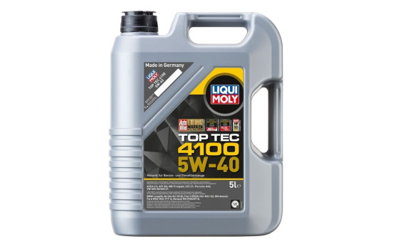 Huile moteur Liqui Moly Top Tec 4100 5W40 C3 5L, Image 2
