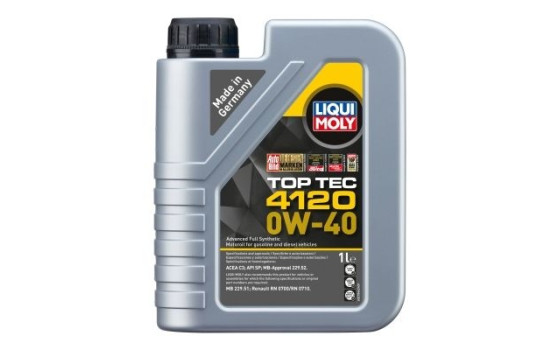 Huile moteur Liqui Moly Top Tec 4120 0W-40 1L