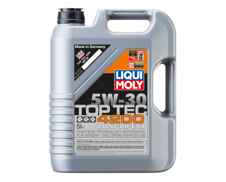 Huile moteur Liqui Moly Top Tec 4200 5W30 C3 5L