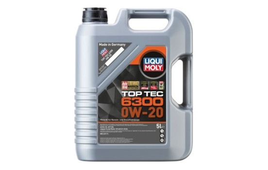 Huile moteur Liqui Moly Top Tec 6300 0W-20 5L