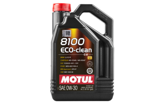 Huile moteur Motul 8100 ECO-clean C2 0W30 5L, Image 2