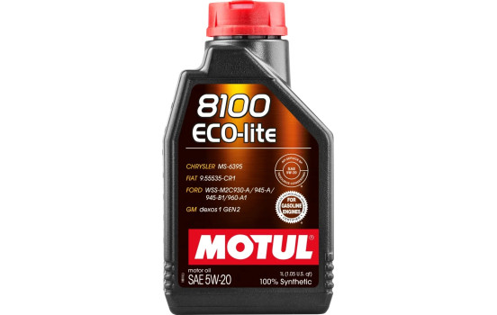 Huile moteur Motul 8100 Eco-Lite 5W-20 1L