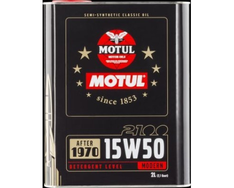 Huile moteur Motul Classic 2100 15W50 2L, Image 2