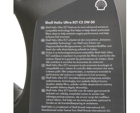 Huile moteur Shell Helix Ultra ECT 5W30 C3 5L, Image 3