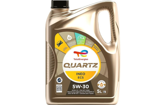 Huile moteur TotalEnergies Quartz INEO ECS 5W30 5L