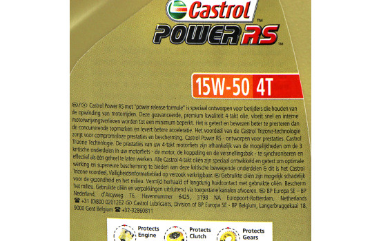 Huile moteur Castrol Puissance RS 4T 15W50 1L, Image 4