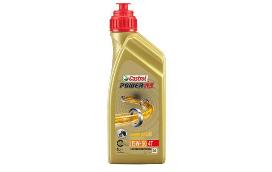Huile moteur Castrol Puissance RS 4T 15W50 1L, Image 2