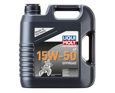 Huile moteur Liqui Moly Motorbike 4T 15W-50 Offroad 4L