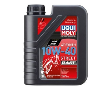 Huile moteur Liqui Moly Motorbike 4T Synth 10W-40 Street Race 1L