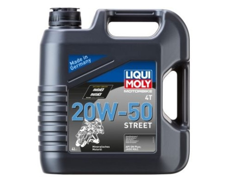 Huile moteur Motorbike 4T 20W-50 Street