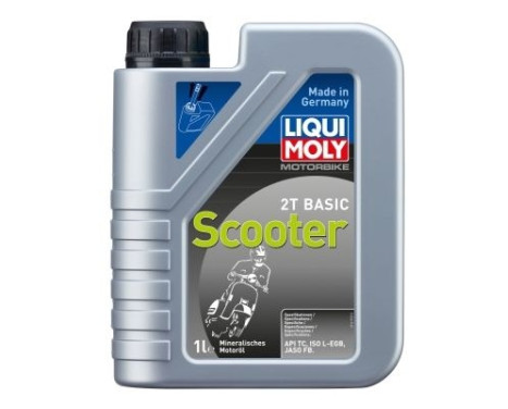 Liqui Moly Huile de base pour scooter Moto 2T 1L