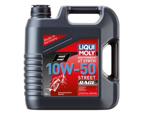 Liqui Moly Moto 4T Synthé 10W-50 Course 4Ltr