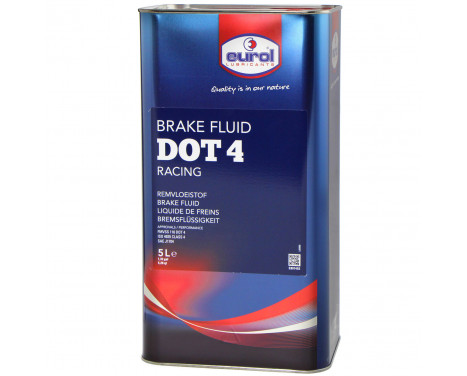Liquide de frein Eurol DOT 4 Racing 5L