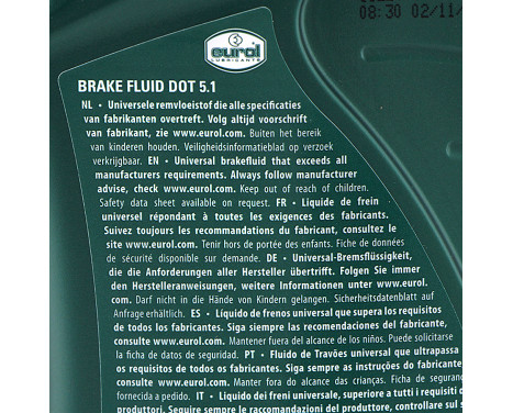 Liquide de frein Eurol DOT 5.1 1L, Image 2