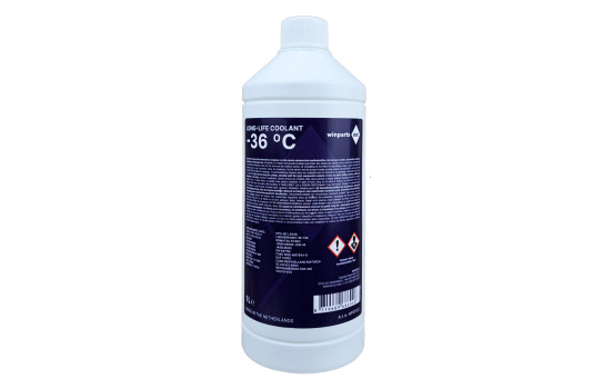 Liquide de refroidissement Winparts GO ! G12 longue durée -36°C 1L