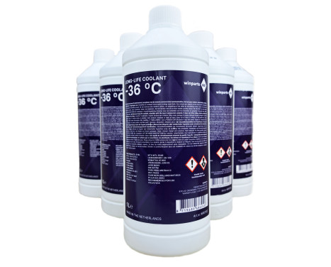 Liquide de refroidissement Winparts GO! Longlife G12 -36°C 5L