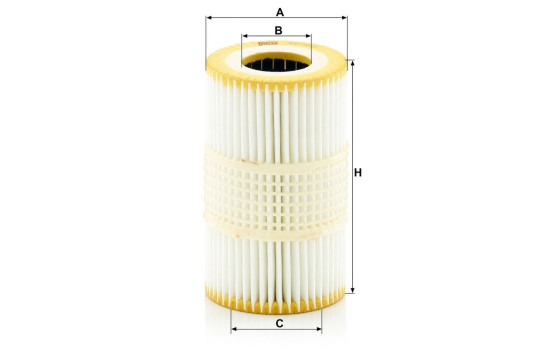 Filtro de aceite ECO HU7035Y Mann, Imagen 3