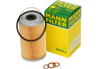 Filtro de aceite H 614 n MANN-FILTER