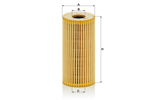 Filtro de aceite HU 6011 z MANN-FILTER, Imagen 4