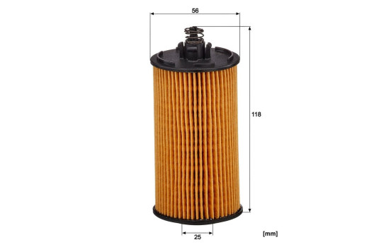 Filtro de aceite HU 6042 z Mann, Imagen 2