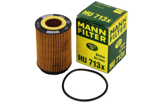 Filtro de aceite HU 713 x MANN-FILTER, Imagen 2
