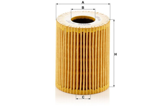 Filtro de aceite HU7017Z Mann, Imagen 3