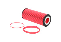 Filtro de aceite K&N - Serie de alto rendimiento apto para Audi, Porsche, VW (HP-7015) K&N