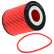 Filtro de aceite K&N - Serie de alto rendimiento. Compatible con: Ford (HP-7043). K&N